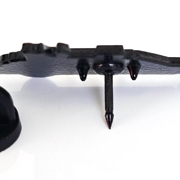 Retro Ghostbuster Car Enamel Pin, Vintage Sci-Fi Collectible, Classic 80's Movie - Picture 2 of 3